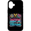 80s Costume Retro Party Vintage Throwbac Custodia per iPhone 16 Costume divertente anni '80 con scritta This Is My 80's Costume