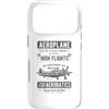 Airliner Fan Graphic Design Present Pilo Custodia per iPhone 17 Pro Sky Riders Aerobatics Aereo amante degli aerei Cool Pilot Gift