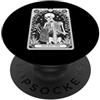 Funny Crochet Tees Scheletro Knitting The Knitter Tarocchi PopSockets PopGrip Adesivo