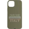 Italian born and Italy apparel Custodia per iPhone 15 Plus Retro Cagliari Italia