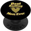 Funny Crochet Tees La migliore mamma di sempre PopSockets PopGrip Adesivo