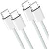 YISH 60W Cavo USB Type-C Ricarica Rapida - [2Pezzi-1M] Cavetto USB C Cavo Type C to Type C PD 3.0 Nylon Intrecciato Filo Caricatore Compatibile con iPhone 17 16 15 Galaxy S26 S25 S24 Pixel MacBook
