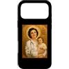 St. Gianna Beretta Molla Icon Custodia per iPhone 17 Pro Max Elegante Icona Cattolica di Santa Gianna Beretta Molla