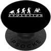 DJing Evolution Apparel Evoluzione divertente musica elettronica DJ Evolution PopSockets PopGrip Adesivo
