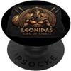 Spartan Warrior | Epic Figures Ancient G Spartani Leonida re di Sparta | Antica Grecia Spartan Elmo PopSockets PopGrip Adesivo