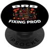 Programmer Sysadmin Tech Apparel DevOps Software Engineer BRB Fixing Prod PopSockets PopGrip Adesivo