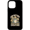 Frog Low Energy Introvert Vibes Custodia per iPhone 13 Pro Max Rana assonnata creatura batteria scarica