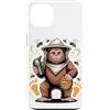 Beekeeping Beekeeper Gifts Custodia per iPhone 13 Sasquatch Beekeeper Bigfoot Honey Bee Apiarist
