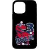 COOL BASEBALL DESIGNS AND OUTFITS Custodia per iPhone 13 Pro Max ROAR 3 ANNI DINOSAURIER BASEBALL 3° COMPLEANNO