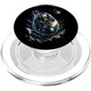 Cosmic Encounter Outfitters Men Women Ki Carino Alieno Pilota In UAP UFO Divertente Spazio Explorer Sci Fi PopSockets PopGrip per MagSafe