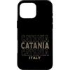 Italy born and Italian apparel Custodia per iPhone 16 Pro Max Vintage Catania Italia