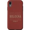Italy born and Italian apparel Custodia per iPhone XR Vintage Bologna Italia