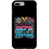 80s Costume Retro Party Vintage Throwbac Custodia per iPhone 7 Plus/8 Plus Costume divertente anni '80 con scritta This Is My 80's Costume