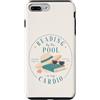 Poolside Reading Days Custodia per iPhone 7 Plus/8 Plus Lettura Piscina Cardio Book Amante Spiaggia Lettore Umorismo