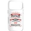 Mocking Merch Custodia per iPhone 17 Pro 1954 Vintage Tutte le parti originali invecchiato perfettamente divertente compleanno