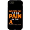 Funny Multiple Sclerosis Tees Custodia per iPhone SE (2020) / 7/8 MS Warrior Consapevolezza Sclerosi Multipla