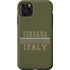 Italian born and Italy apparel Custodia per iPhone 11 Pro Max Retro Ferrara Italia