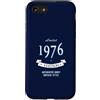 fußball soccer USA design Custodia per iPhone SE (2020) / 7/8 1976 scritta compleanno anniversario regalo 50° umorismo ironie