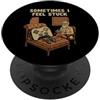 Funny Video Game Therapy Meme Gamer Nerd Retro Gamer Psicologia Umorismo Controller Scherzo Gioco di parole PopSockets PopGrip Adesivo