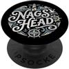 Nags Head Beach North Carolina Surfing S Testa di Nags PopSockets PopGrip Adesivo
