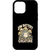 Frog Low Energy Introvert Vibes Custodia per iPhone 12 Pro Max Rana assonnata creatura batteria scarica