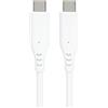 PREMIUMCORD Cavo di Collegamento in Silicone USB-C, Ricarica fino a 3A (20V/60W), Cavo Dati fino a 480 Mbit/s, Cavo Extra Morbido, Connettori Robusti, Lunghezza 1,5m