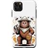Beekeeping Beekeeper Gifts Custodia per iPhone 11 Pro Max Sasquatch Beekeeper Bigfoot Honey Bee Apiarist