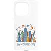 Iconic New York City Skyline by a Child Custodia per iPhone 15 Pro Divertente souvenir per bambini di New York City per bambini o bambine