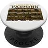 America by Design: 1776-2026 Co. Agricoltura americana Nutrire una nazione PopSockets PopGrip Adesivo