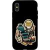 Jimbeels Custodia per iPhone X/XS CHAIR RESET Riordino Barbiere