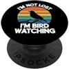 Funny Birdwatching Tees Non sono perso Sono Bird Watching PopSockets PopGrip Adesivo
