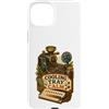 Jimbeels Custodia per iPhone 15 Plus Cooling Tray Calm Tostatura Caffè
