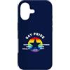Rainbow design for LBGTQ Custodia per iPhone 17 Gay Pride stella arcobaleno tolleranza amore rispetto CSD LBGTQ+