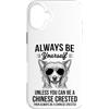 Cool Chinese Crested Funny Chinese Crest Custodia per iPhone 16 Plus Essere un cane crestato cinese divertente cinese crestato