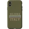 Italian born and Italy apparel Custodia per iPhone X/XS Retro Bologna Italia