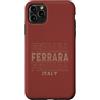 Italy born and Italian apparel Custodia per iPhone 11 Pro Max Vintage Ferrara Italia