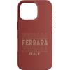 Italy born and Italian apparel Custodia per iPhone 16 Pro Vintage Ferrara Italia
