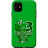 COOL SOCCER DESIGNS AND OUTFITS Custodia per iPhone 11 COMPLEANNO BOY 3 ANNI DINOSAURIO CALCIO 3° COMPLEANNO