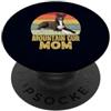Retro Mountain Cur Apparel Co Mountain Cur Mamma Caccia Cane Razza Orgoglio PopSockets PopGrip Adesivo