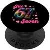 Maglietta Meme Divertente 67 Sei Sette 6 67 Sei Sette 6-7 Dolce Brainrot Italiano Meme Per Bambini PopSockets PopGrip Adesivo