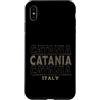 Italy born and Italian apparel Custodia per iPhone XS Max Vintage Catania Italia