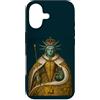 Bahaa's Tee Custodia per iPhone 17 NYC Statue of Liberty Inspired from Royal Art Abstract Cool
