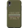 Italian born and Italy apparel Custodia per iPhone XR Retro Cagliari Italia