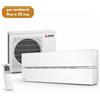 Mitsubishi Electric Kirigamine Zen - Climatizzatore monosplit 9.000 BTU per stanze fino a circa 25 mq