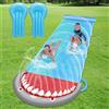 Sonnewelt 550 x 145 cm slip and Slide scivolo d'acqua con 2 bodyboard doppio scivolo d'acqua scivolo acquatico giocattolo estivo giardino all'aperto per adulti e bambini