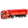 herpa Modellino camion MAN TGX GX ribaltabile in acciaio Kuypers, scala 1:87, pezzo da collezione, Made in Germany, plastica