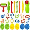 DxxD Formine per Plastilina, Pasta da Modellare per Plastilina, 26 Pezzi Strumenti Accessori per la Pasta da Gioco, Regalini Fine Festa Compleanno Giochi per Bambini dai 2 ai 10 Anni