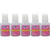 Warm Girl 5 x 10 g rosa nail rapida essiccazione beauty Art decorare tips acrilico colla