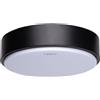 Aigostar Plafoniera Led 12W Cornice nera rotonda Bianco caldo 3000K Aigostar