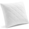 Promo Linge Guanciale in Memory Foam - Fiocchi di Schiuma Memory Foam - Ergonomico e Confortevole con Respirabilità per un Sonno Rigenerante - Rivestimento in Microfibra - Certificato OEKO-TEX (60x60 cm, 4, unità